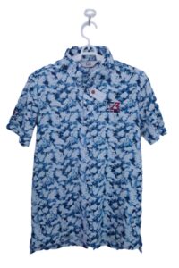 CUTTER&BUCKポロシャツ白紺メンズM