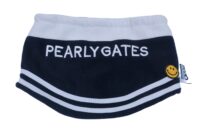 PEARLY GATES(パーリーゲイツ) ネックウォーマー 白紺 メンズ フリーサイズ