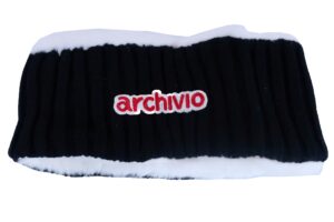 archivio(アルチビオ) ネックウォーマー 黒 レディース フリーサイズ