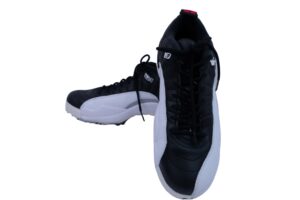 NIKE GOLF(ナイキゴルフ) AIR JORDAN 12 low G Playoff エア ジョーダン プレイオフ ゴルフシューズ 黒白 メンズ 27.0cm DH4120-010