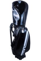 J.LINDEBERG(ジェイ リンドバーグ) エナメルキャディバッグ 黒 6口 JL-020